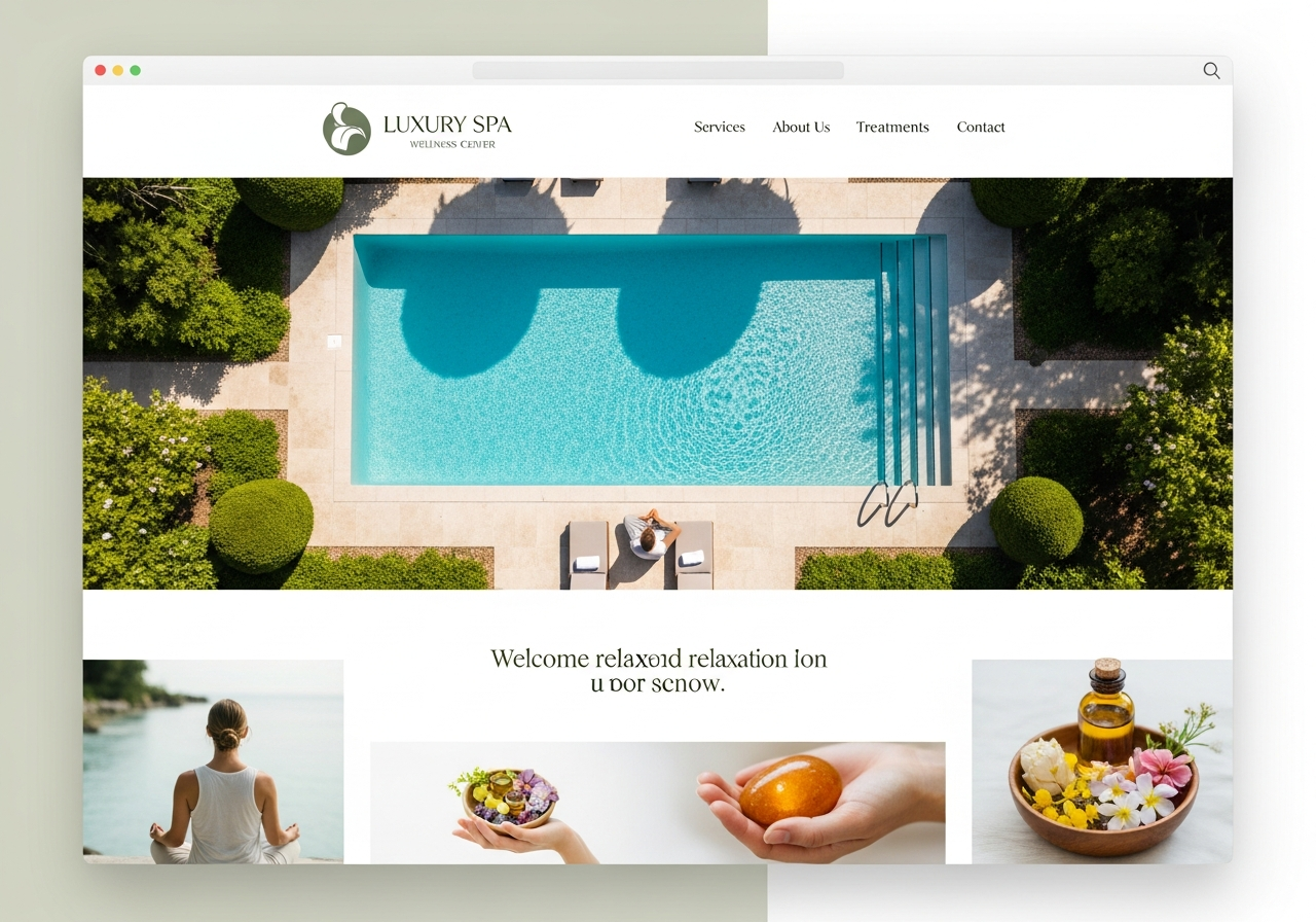 Riviera Wellness website design by Scale Craft