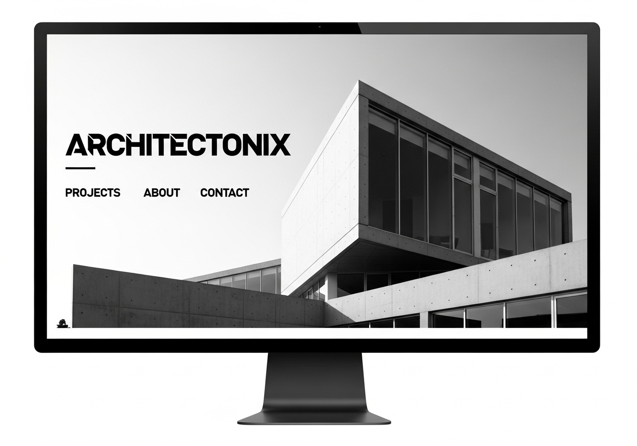 Apex Architecture website design by Scale Craft