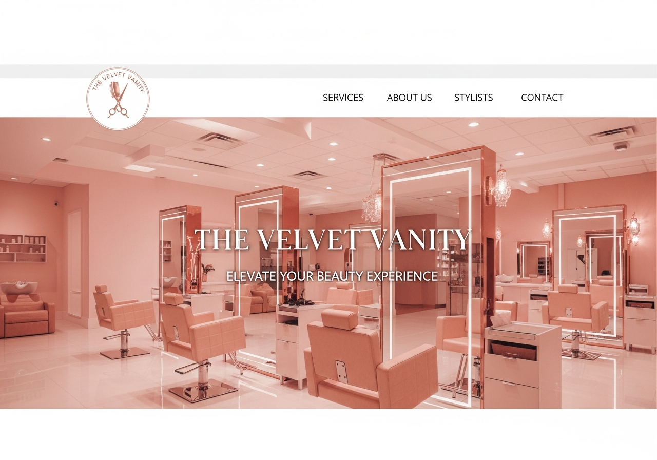 Glow Beauty Bar website design by Scale Craft