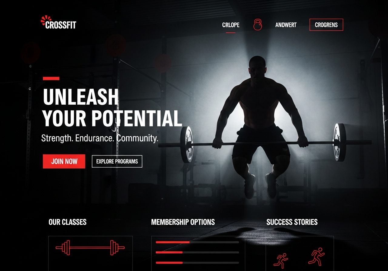 Urban Fit Studio website design by Scale Craft