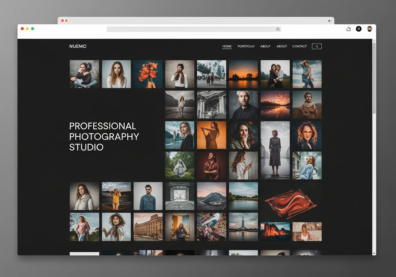 Vivid Photography website design by Scale Craft