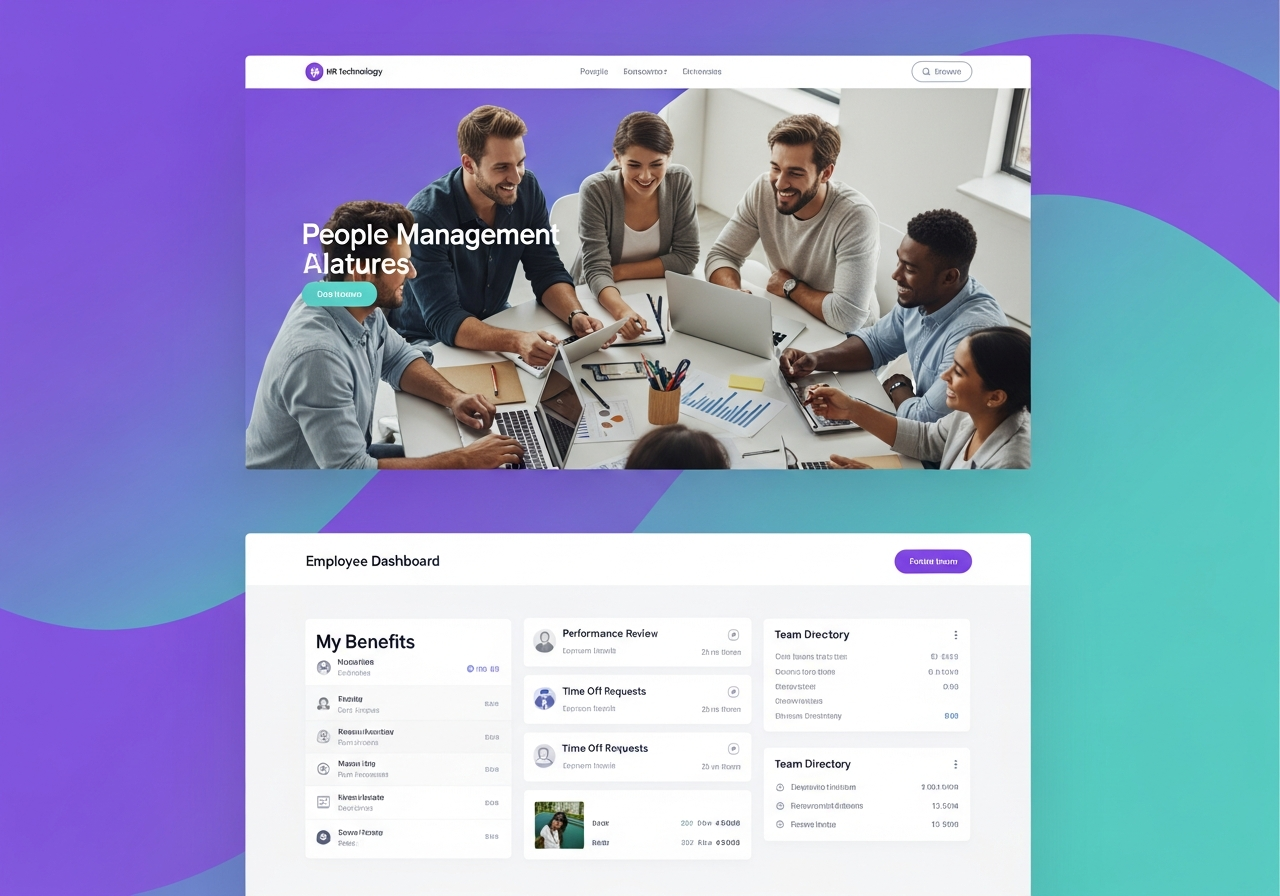Evolve HR website design by Scale Craft