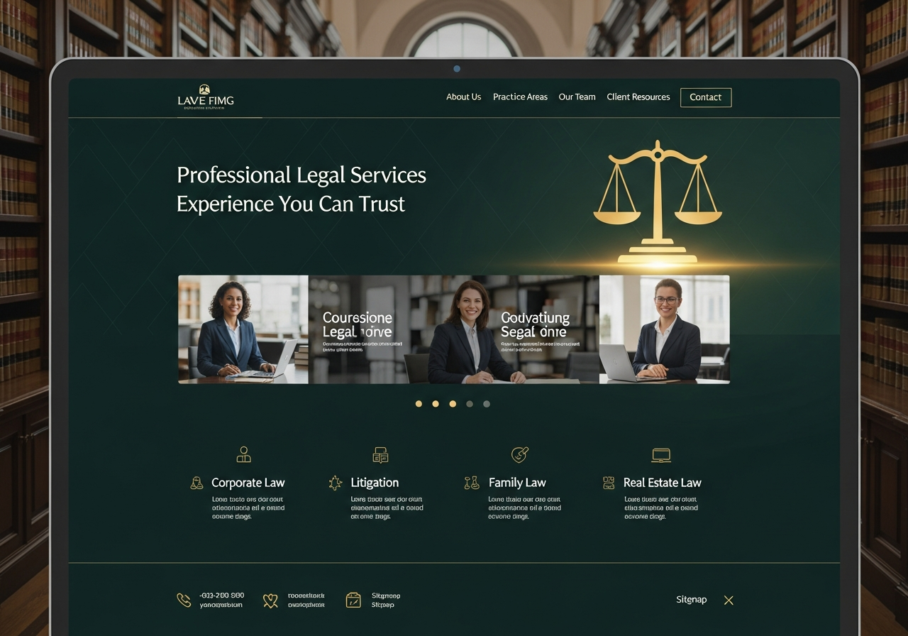 LegalFlow Marketing website design by Scale Craft