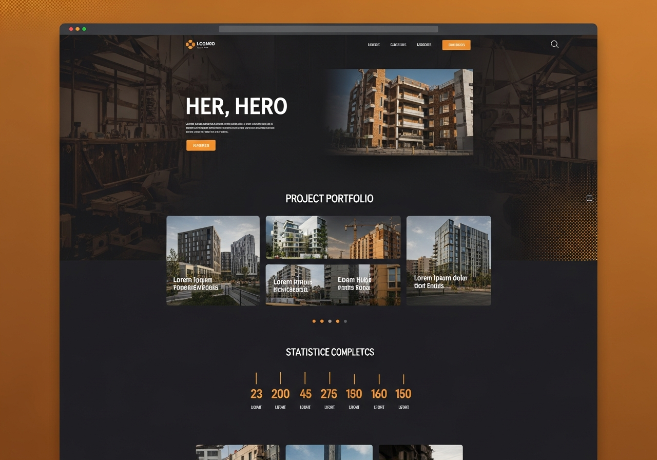 BuildBright website design
